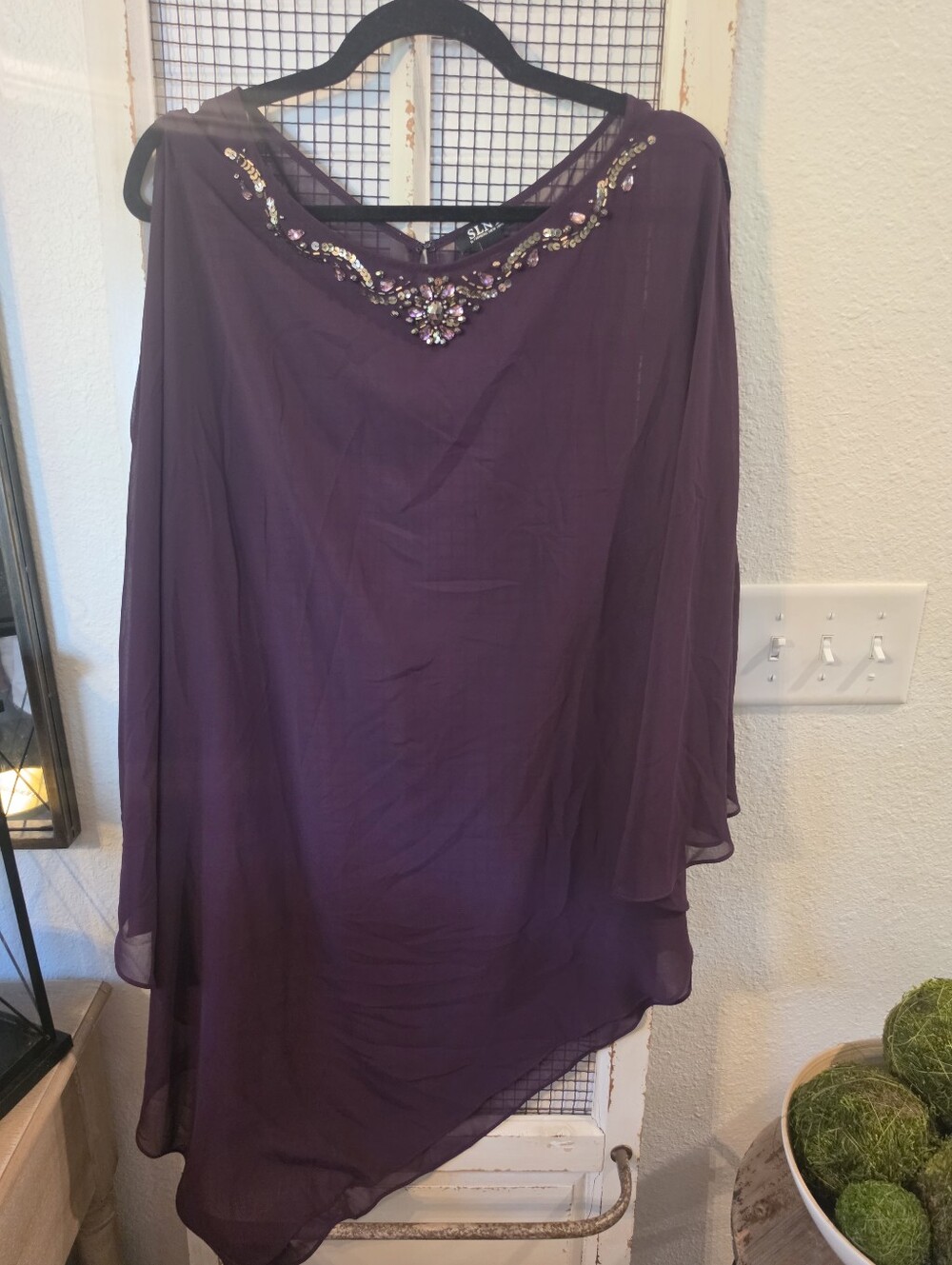 SLNY Poncho Top